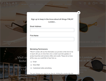 Tablet Screenshot of finlayandco.com